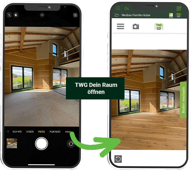 TWG-Dein-Raum-oeffnen TWG Dein Raum auf Smartphone