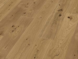 TWG 3-Schicht Parkett Landhausdiele XL Eiche rustikal-astig handgehobelt