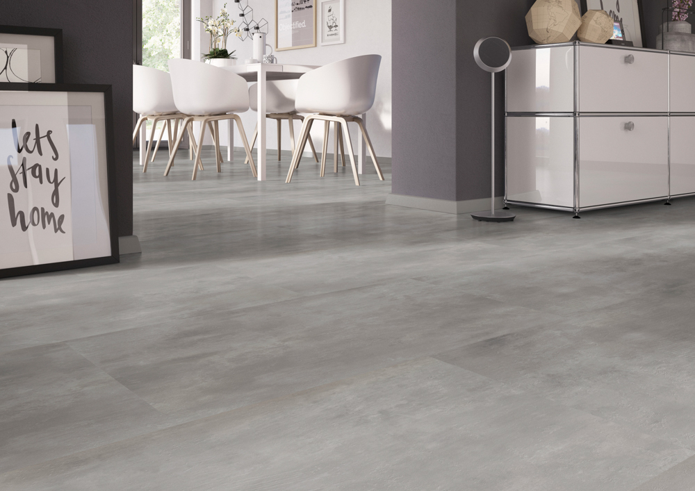 TWG Vinylboden Titan One 030 Gluedown Origin Concrete Natural – Bild 4