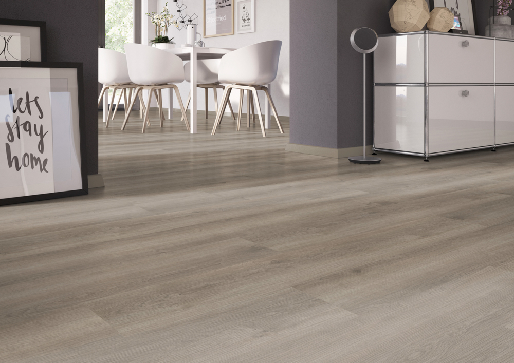 TWG Vinylboden Titan One 030 Rigid - Click Noble Oak Greige – Bild 4