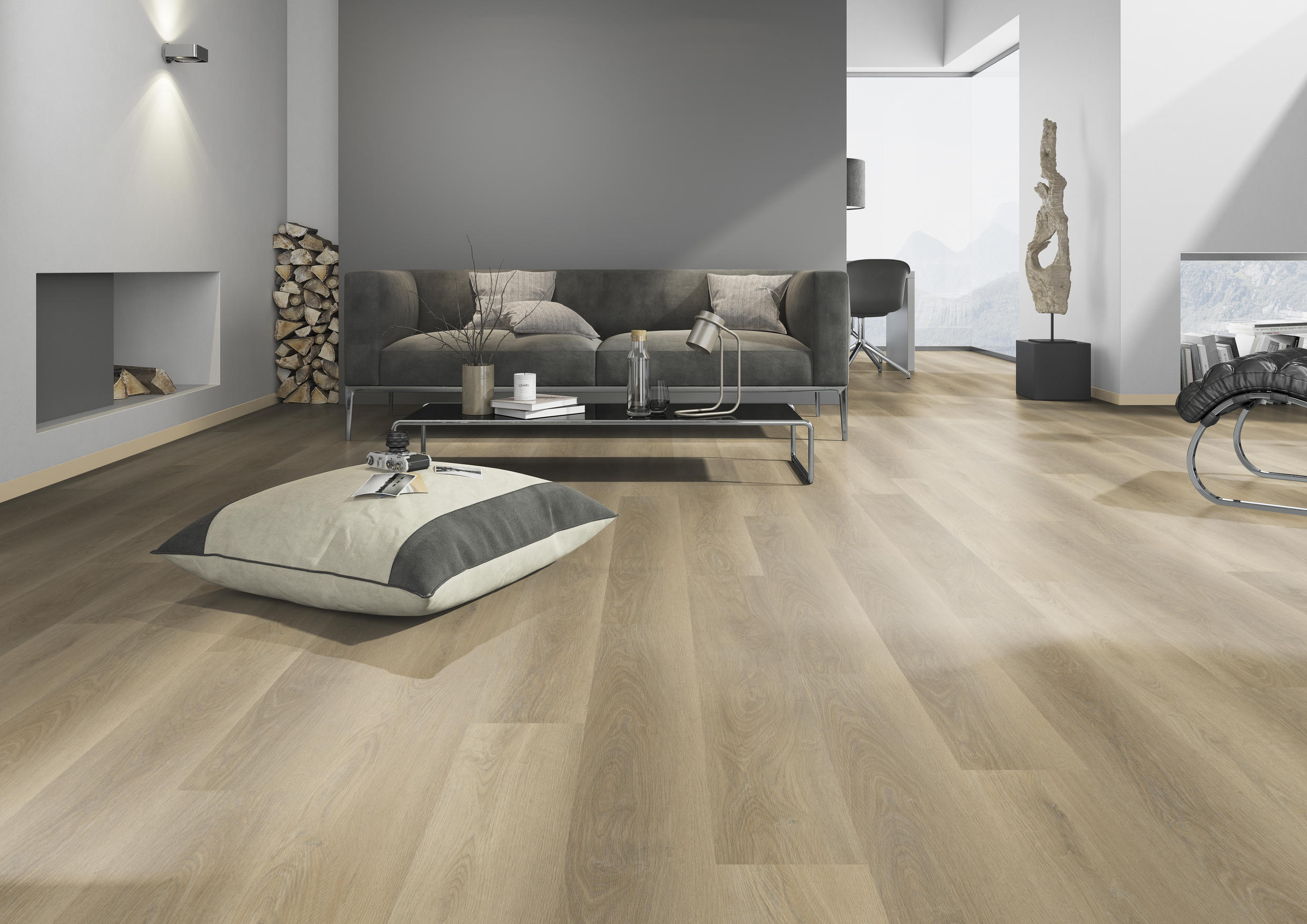 TWG Vinylboden Titan One 030 Rigid - Click Soft Oak Natural – Bild 4