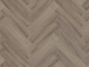 TWG Vinylboden Titan One 055 Fischgrät Gluedown Cerused Oak Dark Natural