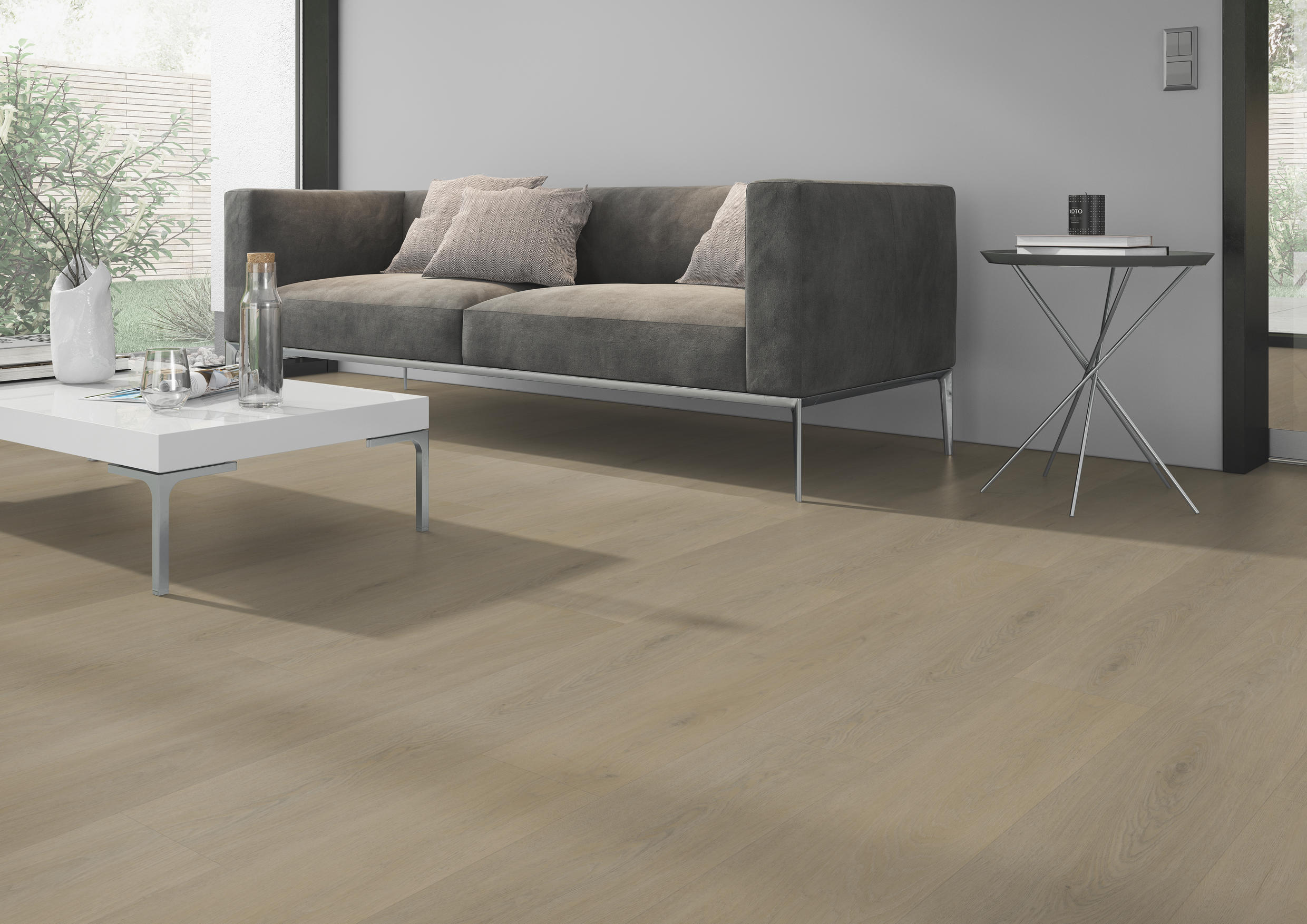 TWG Vinylboden Titan One 055 Gluedown English Oak Warm Natural – Bild 4