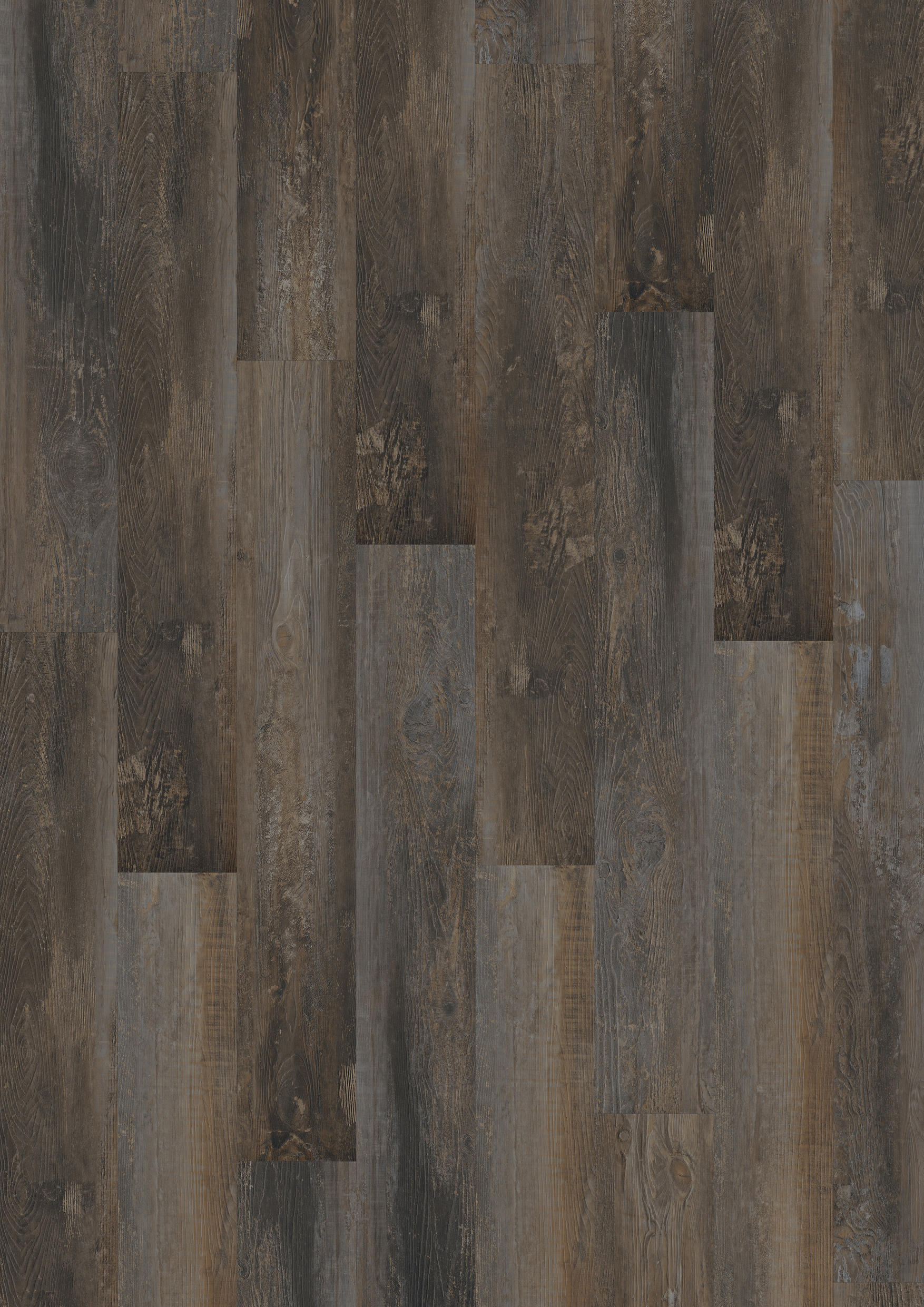 TWG Vinylboden Titan One 055 Gluedown Smoked Pine Brown