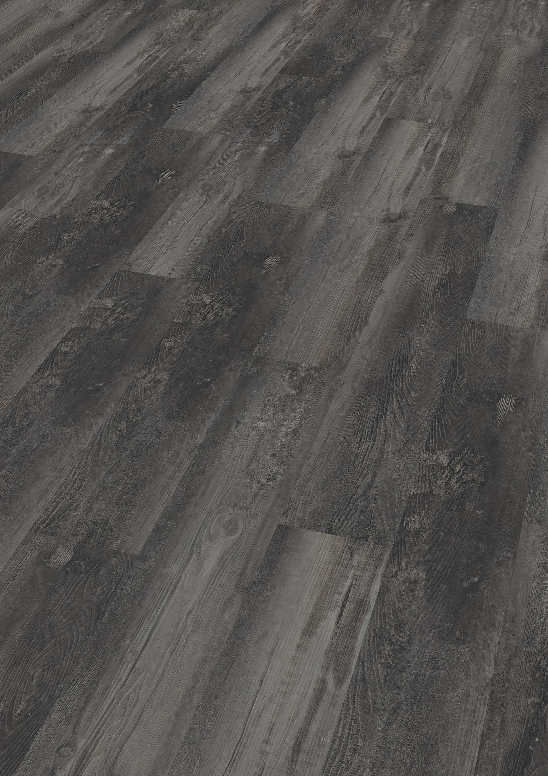 TWG Vinylboden Titan One 055 Rigid - Click Smoked Pine Black – Bild 2