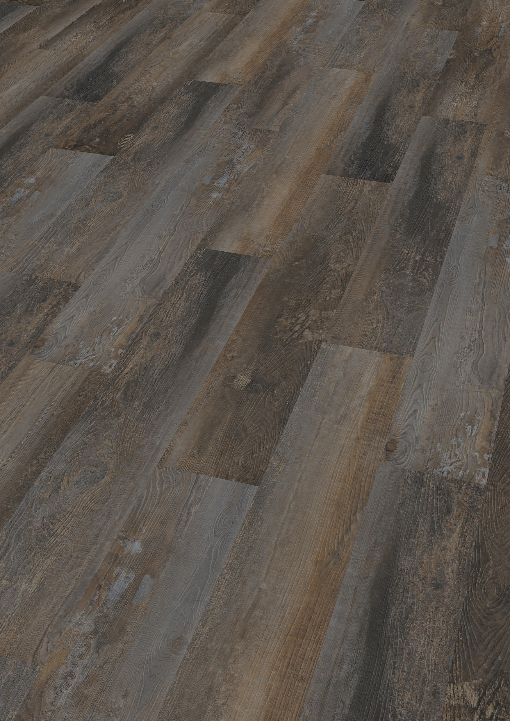 TWG Vinylboden Titan One 055 Rigid - Click Smoked Pine Brown – Bild 2